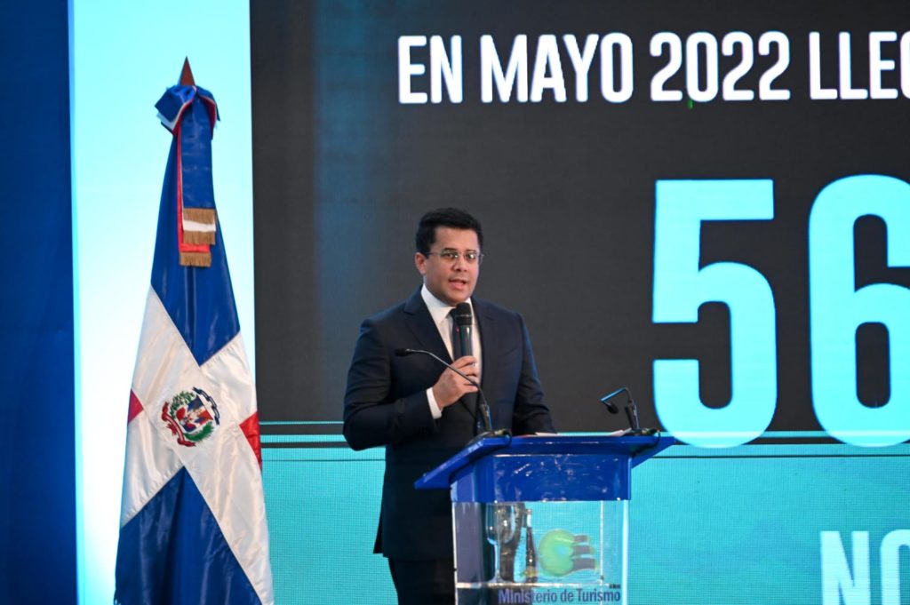 Ministro de Turismo, David Collado - Estadisticas de turismo mayo 2022